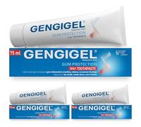 Gengigel Gum Protection Toothpaste 75ml, 3 Pack, Hyaluronic Acid Toothpaste