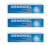 Gengigel Gum Protection Toothpaste 75ml with Hyaluronic Acid - Triple Pack