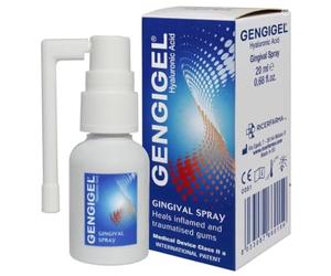 Gengigel Oral Spray 20ml Hyaluronic Acid Mouth Ulcer Treatment