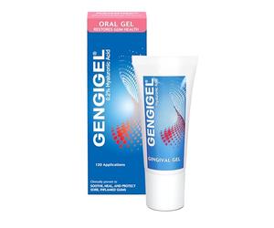 GengiGel Wound healing gel/hyaluronic acid is a natural substance and physiological component of connective tissue/swelling and inflammation are quickly and effectively