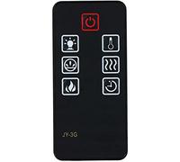 GENGQIANSI Replacement for Della Muskoka Pleasant Hearth Electric Fireplace Heater Remote Control JY-3G
