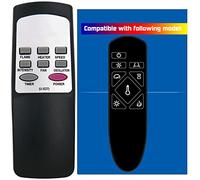 GENGQIANSI Replacement for Twin Star ClassicFlame TRESANTI Electric Fireplace Heater Remote Control 42IF442FGL-B000 421F442FGL-B000 42MM6659 42II042FGT