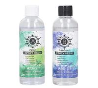 GENGUTOO Adhesive Resin Crystal Clear Kit Self Defoaming High Transparency Environmental Friendly Coating Craft Ornaments