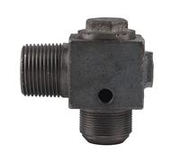 GENGUTOO Air Compressor Check Valve One Way Cast Iron 10Mm Elbow Durable Reliable Performance Air Compressors