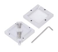 GENGUTOO BGA Reballing Rework Station Universal Diagonal Template Computer CPU Phone Soldering Aluminium Alloy Applicable CHIP KNOB Adjustment for Repair and Welding
