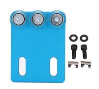 GENGUTOO Border Bander Auxiliary Wheel Narrow Plate Supplying Guide Wheel Border Banding Machine Accessories for Productivity Boost (2) (3 Rollers 6.5cm)