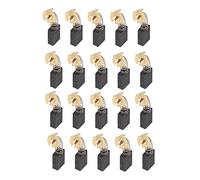 GENGUTOO Carbon Brush Copper Strong Electric Tools for Motor Repair and Replacement 20Pcs