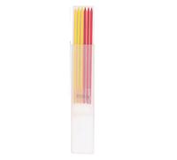 GENGUTOO Carpenter Pencil Refill HB Marking Scribing Tool Set for Woodworking (Red and Yellow)