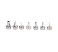 GENGUTOO Hot Air Gun Nozzle Stainless Steel Desoldering Station Nozzle Repair Maintenance Kit for Various Industries