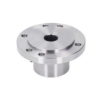 GENGUTOO Lathe Faceplate High Manganese Steel Wear impervious 6 Mounting Hole Chuck Faceplate K11 80 Applicable Chucks (14mm)