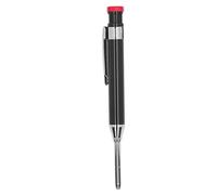 GENGUTOO Mechanical Carpenter Pencil Heavy Duty Sharpener Long Nose Deep Hole Woodworking Construction (Black)