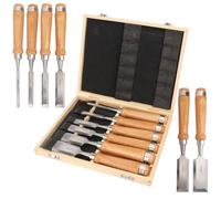 GENHAKON 6 Pieces Wood Chisel Tool Sets - Premium Carving Tools Woodworking Carving Tools Set - An Indispensable Addition to Your Wood Carving Kit