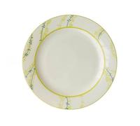 GENHAOSAN Plates Glaze Color Fresh Bone China Dinner Plate Household Ceramic Tableware Textured Dinner Plate Dinner Dinnerware