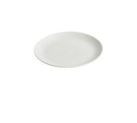 GENHAOSAN Plates Large White Ceramic Western Food Flat Plate Dish Plate Household Plate Hotel Commercial Tableware Dinner Dinnerware(S)