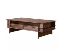 GENHAOSAN Side Tables Bedroom Storage Coffee Table Simple Modern Living Room Wooden Small Apartment Multifunctional Cabinet Coffee Tables For Living Room(130cm)