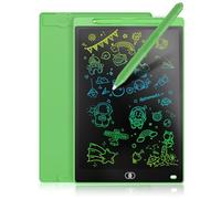 Genialba 10 inch LCD Writing Tablet Colorful Screen Drawing Board Toddler Toys Learning Educational Toys Gifts for Birthday Christmas 2 3 4 5 6 Year Old Boys Girls (Green)