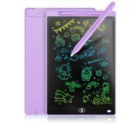 Genialba 12 inch LCD Writing Tablet Colorful Screen Drawing Board Toddler Toys Learning Educational Toys Gifts for Birthday Christmas for 3 4 5 6 Year Old Boys Girls (Purple)