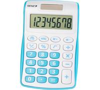 Genie 12492 Compact Pocket Calculator with 8 Digit Display - Blue, single unit