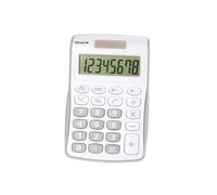 Genie 12494 Compact Pocket Calculator with 8 Digit Display - Silver