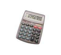 Genie 540 Elegant Designer Desktop Calculator 10 Digits High Quality Materials Timeless Design Silver