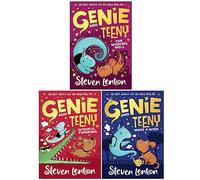 Genie and Teeny Series 3 Books Collection Set By Steven Lenton(The Wishing Well, Wishful Thinking & Make a Wish)