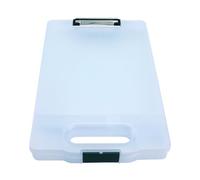 GENIE CL900T Clipboard with Storage Compartment Transparent