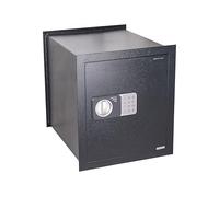 Genie Hand | Electronic Wall and Cabinet Safe with Adjustable Lenght with Combination Code and Key with B-Class Lock and Anti-Bounce System Money Safes