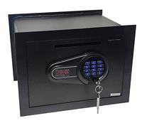 Genie Hand | Motorised Wall Depository Safe Small Safe with Combination Code and Cross Key