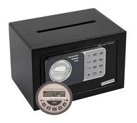 Genie Hand | Time Lock Safe for Home with Key and Lock, High Security Money Box -B-Class Lock - Anti Bounce Technology