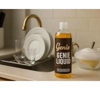 Genie Liquid 750ml - Professional Washing Up Liquid - Powerful Washing Up Detergent & Grease Cutter - Multi-Purpose Dish Soap for Dishes, Pots, Pans & Fabric Stains - Gentle on Hands - UK Made