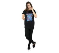 Genie Montage Cotton Boyfriend T-Shirt Aladdin Black XL