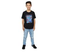 Genie Montage Cotton T-Shirt Aladdin Black 5-6 Years