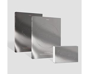 Genie Music album, Jimin BTS - FACE [2Album+1 Weverse Albums ver. Set], Medium, Rectangular, Modern style, Thanksgiving, Christmas, Birthday occasion, Decorative purposes, Paper material