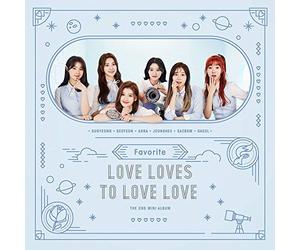 GENIE MUSIC FAVORITE - Love Loves To Love Love (2nd Mini Album) CD+Booklet+2Photocards