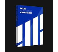 Genie Music iKON - NEW KIDS : CONTINUE [Blue ver.] (Mini Album) CD+Photobook+Postcard+Photocard