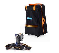 Genie Plus Folding Mobility Scooter Travel Bag Carry Case Transport Cover - Lightweight Durable with Castors by Monarch Mobility