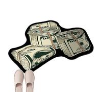 Genikeer Area Rug Money Carpet - 100 Dollar Bill Money Carpet, Non-Slip Large Area Rug Money Rugs, Soft Cozy Money Carpet, Banknote Carpet For Bedroom Living Room Decor