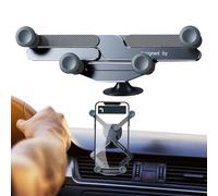 Genikeer Car Phone Holder Mount, Adjustable Invisible Holder Air Vent Mount Rotatable, Swivel Vent Car Phone Stand 360 Degree Rotation