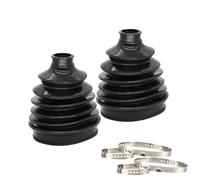 Genikeer CV Joint Boot Kit, Split Axle Boot Set, Split CV Boot Kit Driveshaft Stretchy Outer Gaiters, CV Constant-velocity Dust, Rear CV Axle Boot Kit Swing Axle Boot Kit For Vehicles