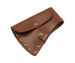Genikeer Leather Axe Sheath | Hatchet Head | Adjustable Hatchet | Leather Hatchet With Adjustable Belt | Protector Case Camping Accessories Work For Outdoor Work Lumberjacks