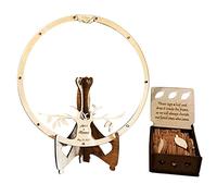 Genikeer Personalised Wedding Guest Book | Wedding Decoration Set | Drop Box Guest Book Drop Guest Book Rustic With 60 Wooden Leaves | Wedding Table Scatter Display Decoration Crafts |