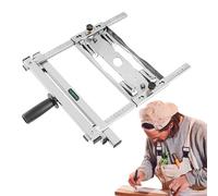 Genikeer Positioning Wood Cutting Tool, Electricity Circular Saw Tool Wood Trimmer Machine, Multifunction Skill Saw Track Guide, Circular Saw Edge Guide, Cutting Guide Rail Edge Guide