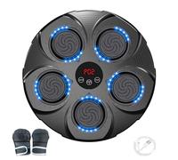 Genikeer Smart blue-tooth Boxing Pad Wall Mounted, Music Boxing Machine With Gloves, Ajustable Rhythm Musical Boxing Machine With 9 Adjustable Speed, Boxing Training Punching Equipment For Home