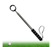 Genikeer Stainless Steel Professional Golf Ball Retriever With Anti-fall Rope, Telescopic Golf Pick Up Ball Retriever Grabber, Telescopic Golf Pick Up Scoop, Golf Accessories For Golfer