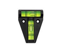 Genikeer T Shaped Calibrator | Caravan Spirit Small | Motorhome Gadgets Leveller | Caravan Spirit Levellers | Spirit Levels, Small T Shaped Bubble Levelling Tool for -The- Measuring