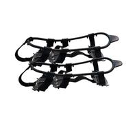 Genikeer Traction Cleats Crampons With 24 Tooth Nail Ice Snow Grips | Snow Shoe Spikes Slip Ice Cleats | Winter Ice Grippers Spikes For Walking Fishing Jogging Climbing Hiking