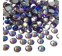 Genio Cristal SS20 Light Amethyst AB Flatback Rhinestones, 1440pcs Purple Glue-On Glass Rhinestone for Nails, Tumblers, Crafts,Shoes,DIY Bling