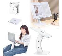 Genion Everywhere Lap Desk,Portable Foldable Notebook Table Stand Bed Tray Pad,Adjustable Laptop Table Reading Desk