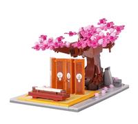 Geniteen Building Blocks Set,Chinese Architecture,Tang Dynasty Series 2, Building Set Model Kit and Gift for Kids and Adults Gift for Birthday, Christmas and New Years (Pipa Xing)