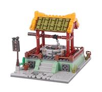 Geniteen Building Blocks Set,Chinese Architecture,Tang Dynasty Series 2, Building Set Model Kit and Gift for Kids and Adults Gift for Birthday, Christmas and New Years (Ancient Well)